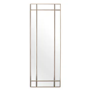 115916 - Mirror Beaumont rectangular vintage brass finish