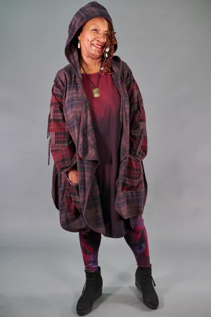 5104 Plaid Flannel Jacket-Peat-U