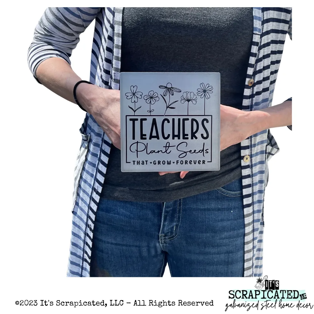 6 Inch Teacher Appreciation Sign