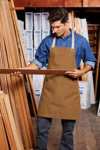 A815 Canvas Full Length Two Pocket Apron