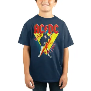ACDC Rock Band Youth Short Sleeve Shirt