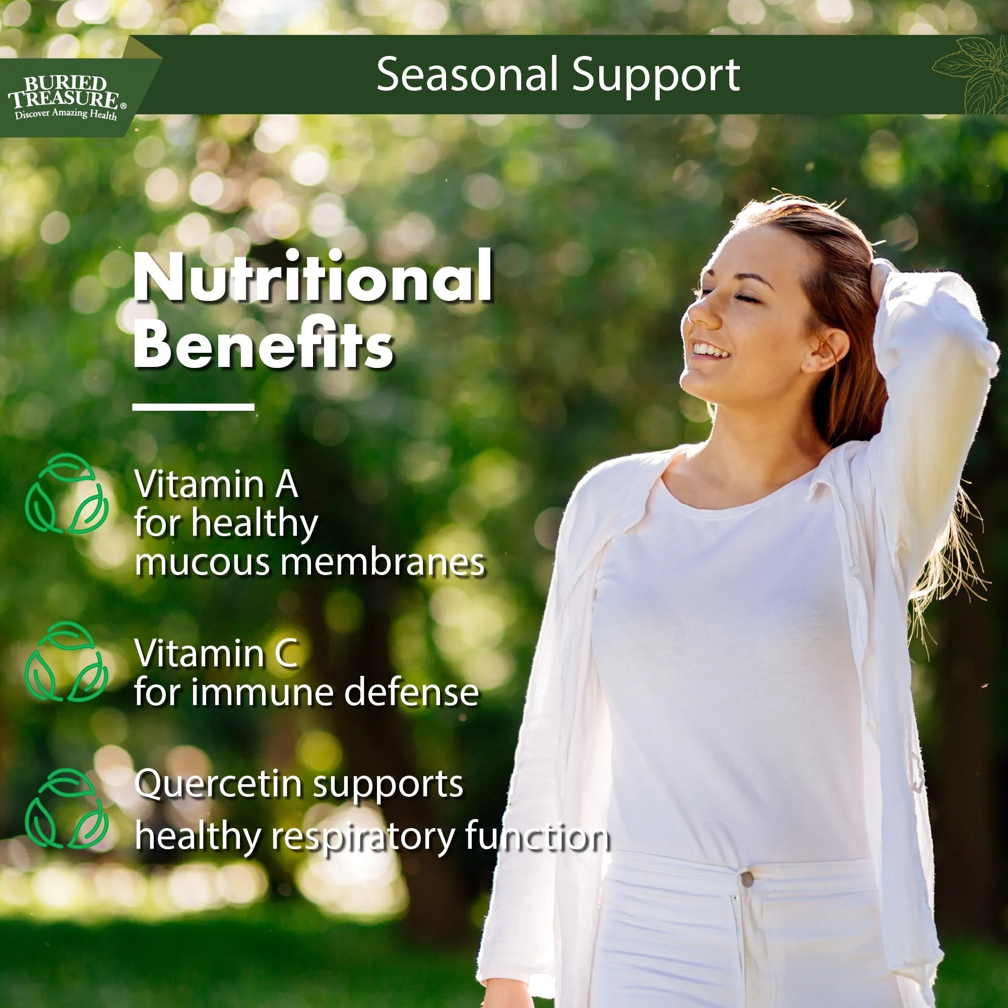 Aller Ease – Liquid Supplement with Quercetin, Bromelain, Vitamin C, and Zinc
