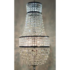 Anna Chandelier, Black Steel