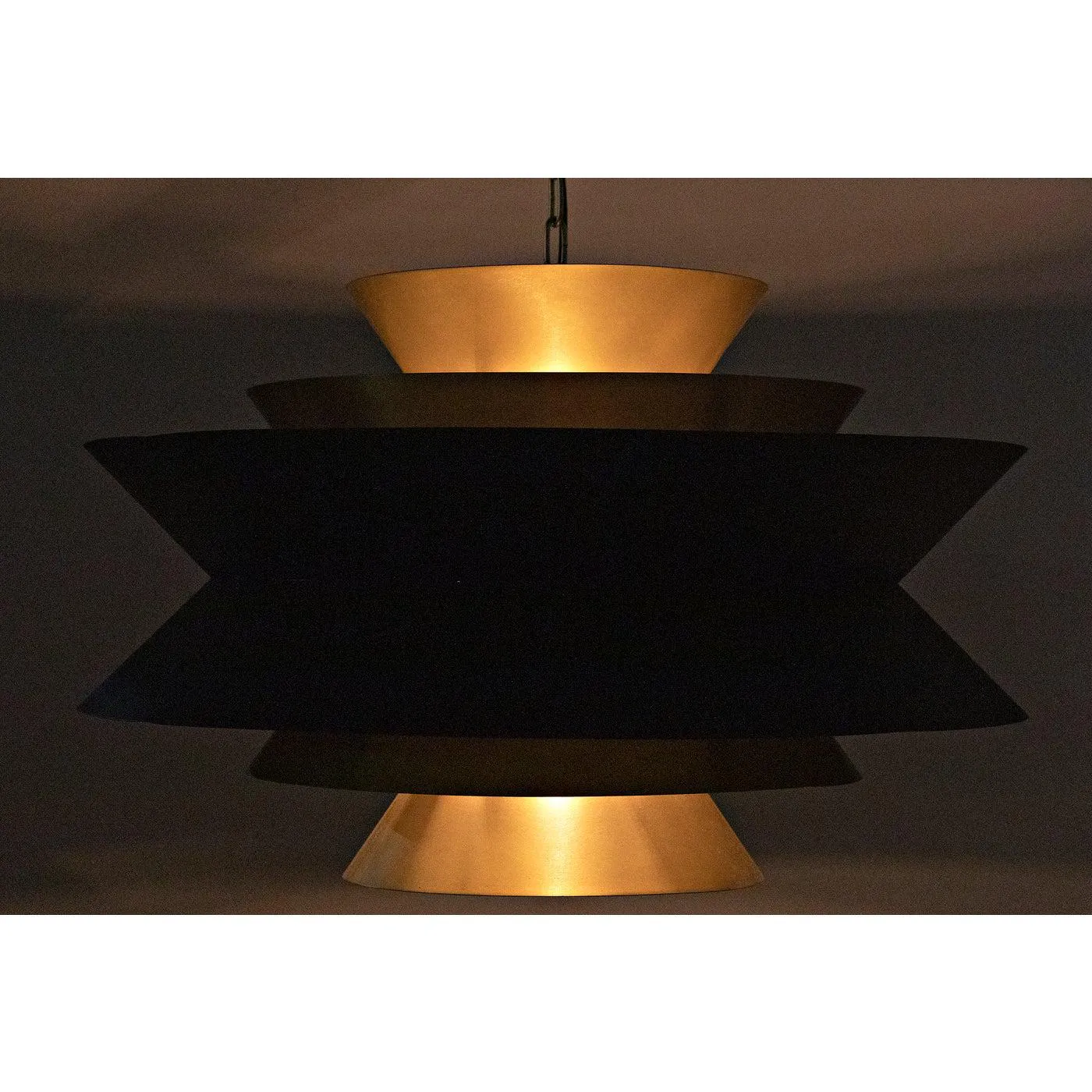 Arion Pendant, Steel with Brass Finish