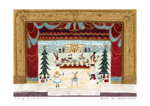 Art Print in a Tube | Alice In Winterland | Chatsworth House | Lucy Loveheart