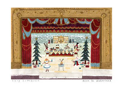 Art Print in a Tube | Alice In Winterland | Chatsworth House | Lucy Loveheart