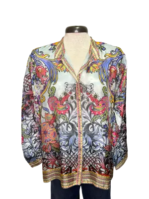 Audrey Oversized Blouse Akai