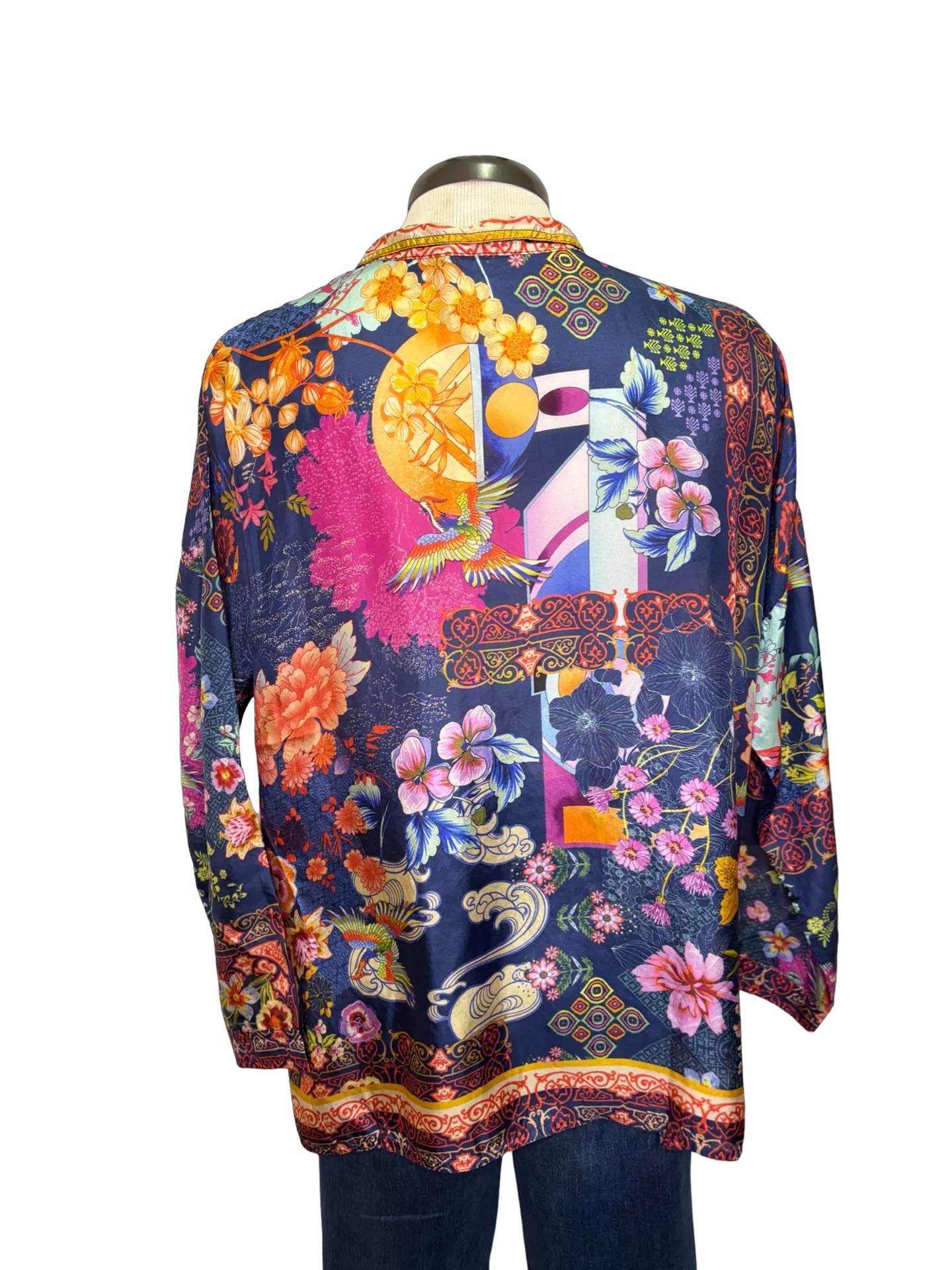 Audrey Oversized Blouse Dreamer Blue