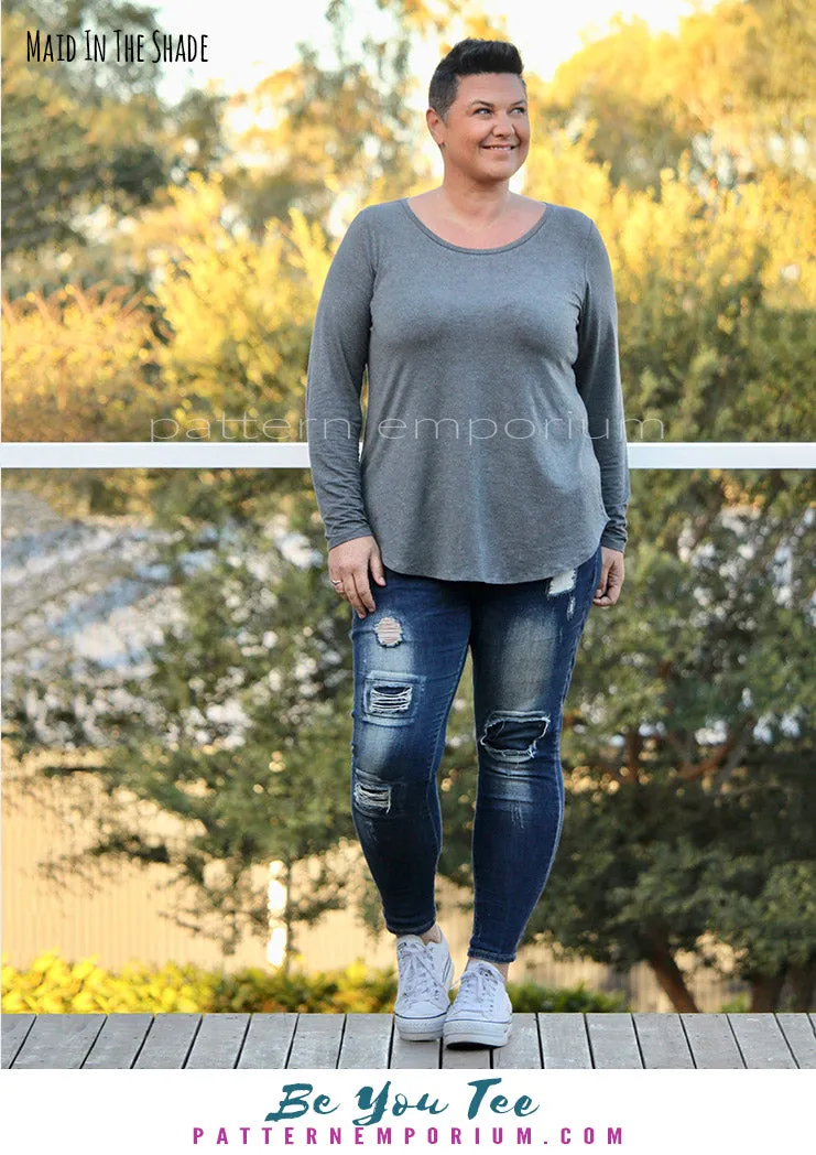 Be You Tee | Relaxed T-shirt Sewing Pattern