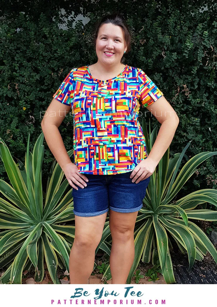 Be You Tee | Relaxed T-shirt Sewing Pattern
