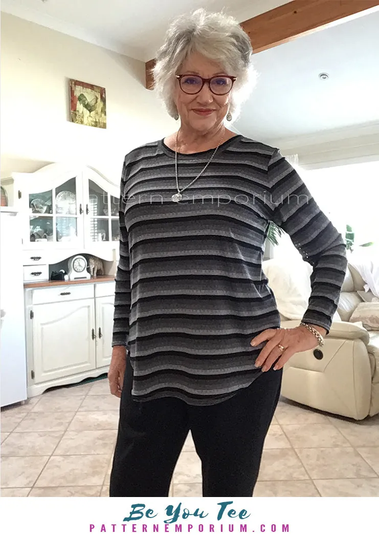 Be You Tee | Relaxed T-shirt Sewing Pattern