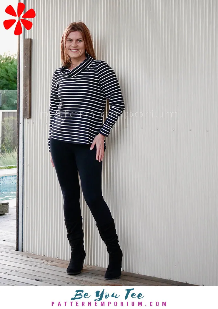 Be You Tee | Relaxed T-shirt Sewing Pattern