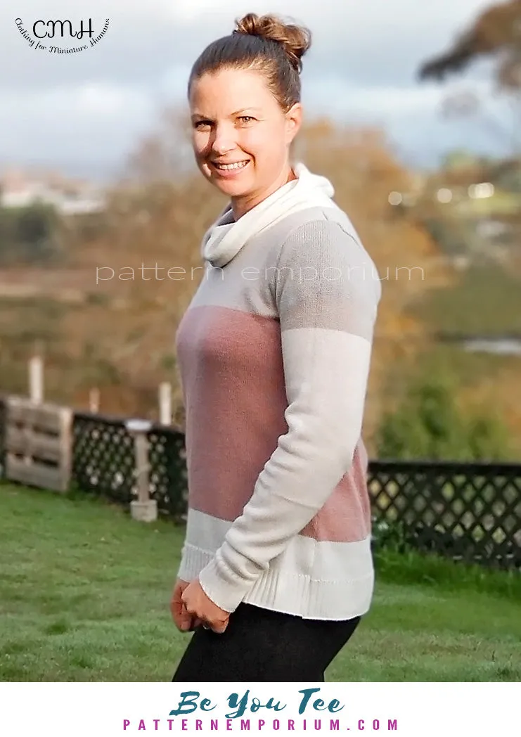 Be You Tee | Relaxed T-shirt Sewing Pattern