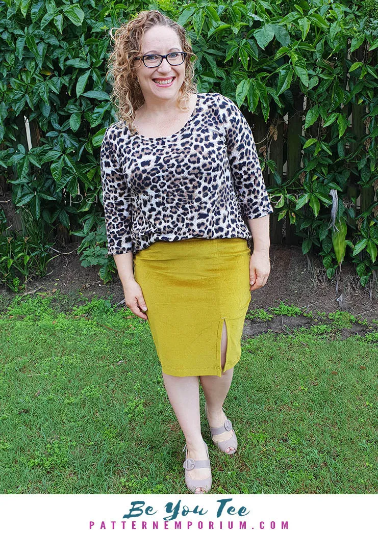 Be You Tee | Relaxed T-shirt Sewing Pattern