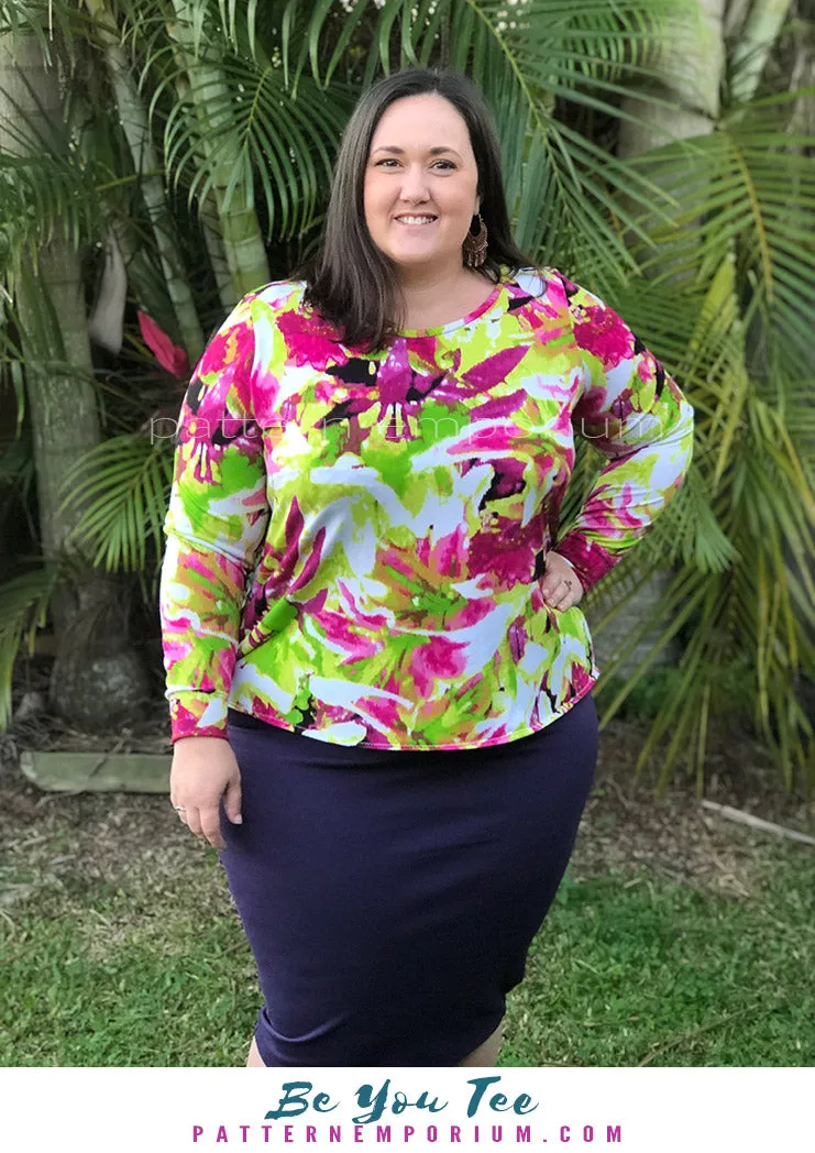 Be You Tee | Relaxed T-shirt Sewing Pattern