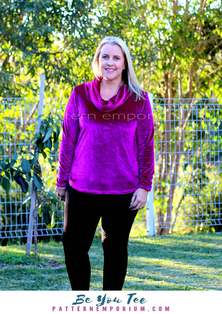 Be You Tee | Relaxed T-shirt Sewing Pattern