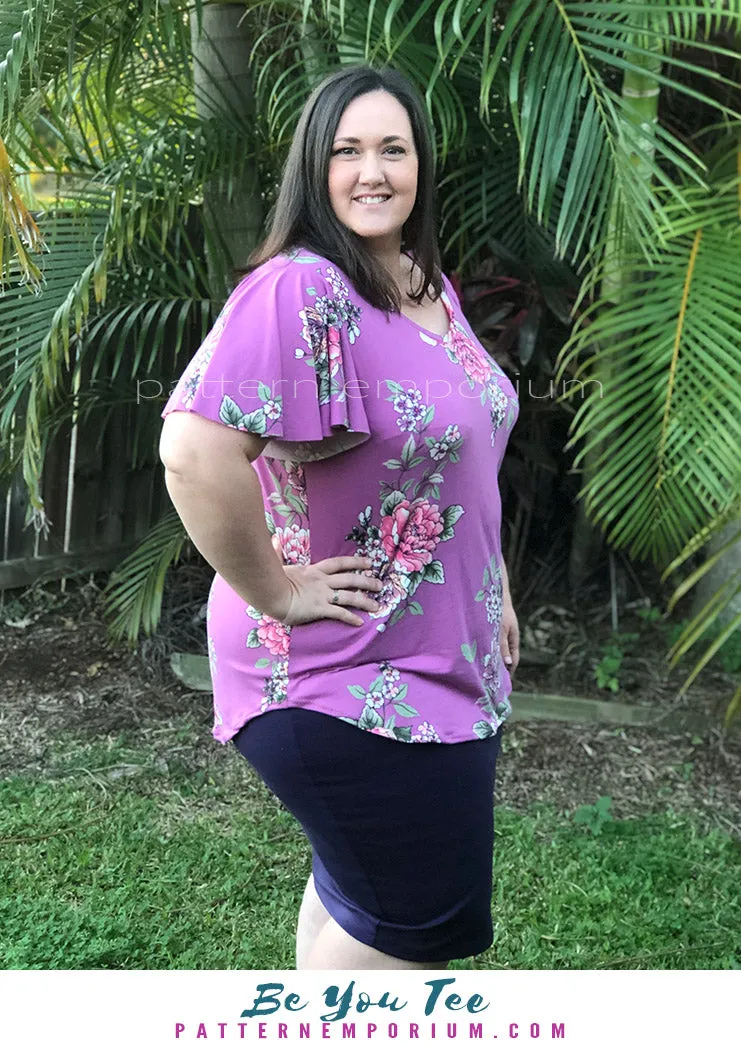 Be You Tee | Relaxed T-shirt Sewing Pattern