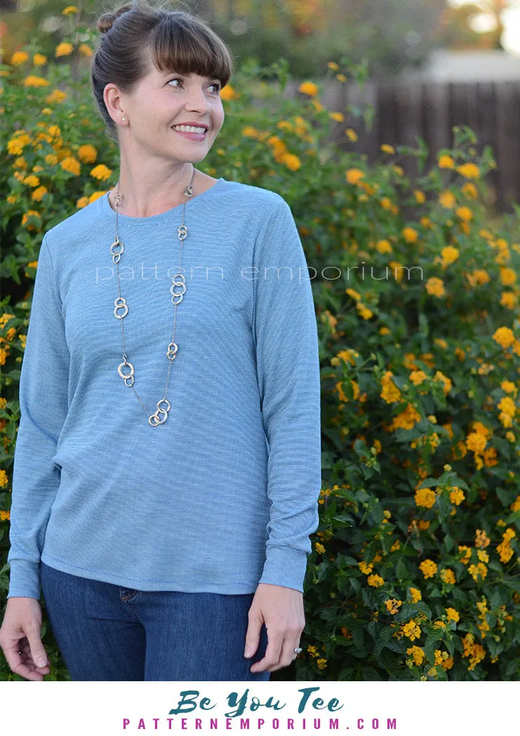 Be You Tee | Relaxed T-shirt Sewing Pattern
