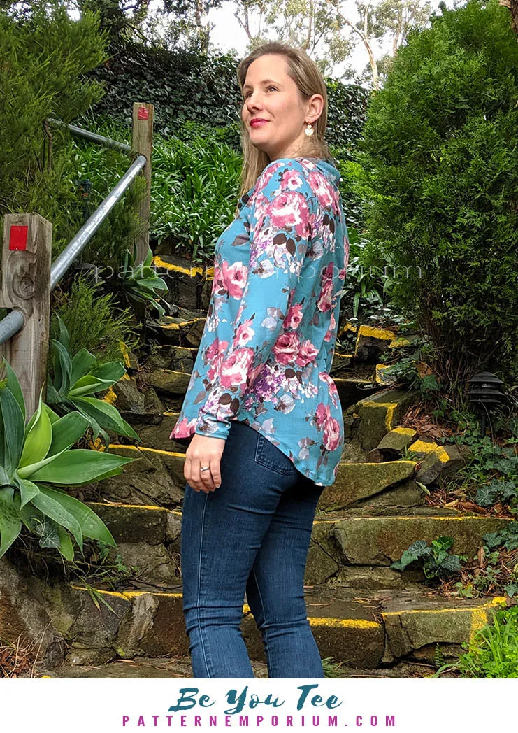 Be You Tee | Relaxed T-shirt Sewing Pattern