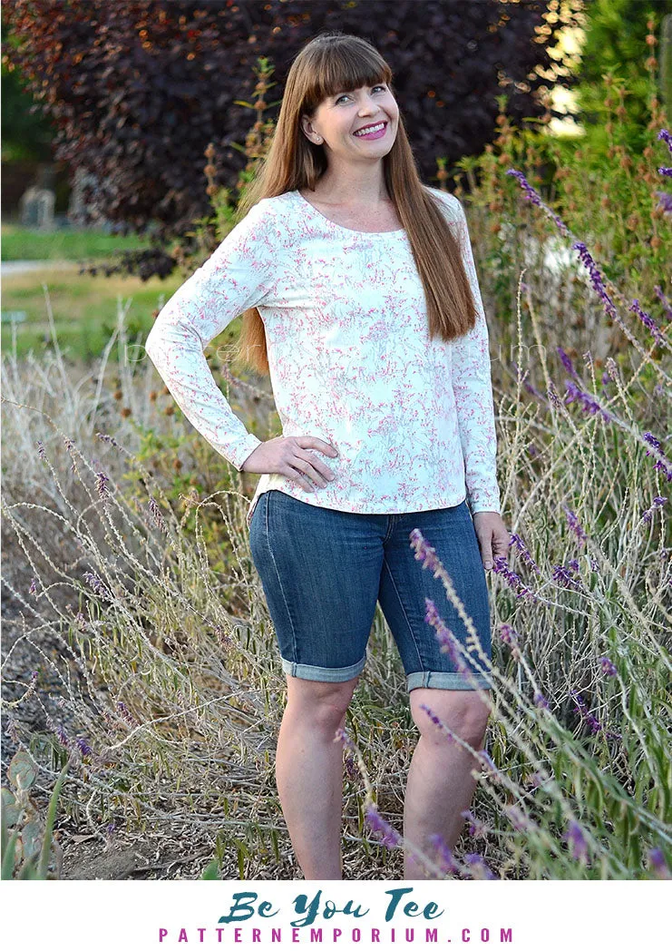Be You Tee | Relaxed T-shirt Sewing Pattern