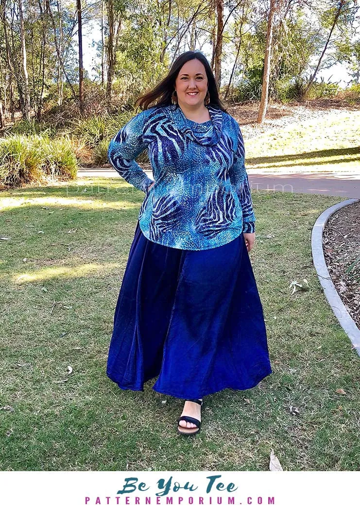 Be You Tee | Relaxed T-shirt Sewing Pattern