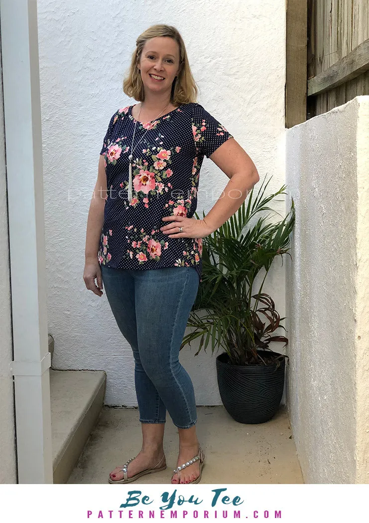 Be You Tee | Relaxed T-shirt Sewing Pattern
