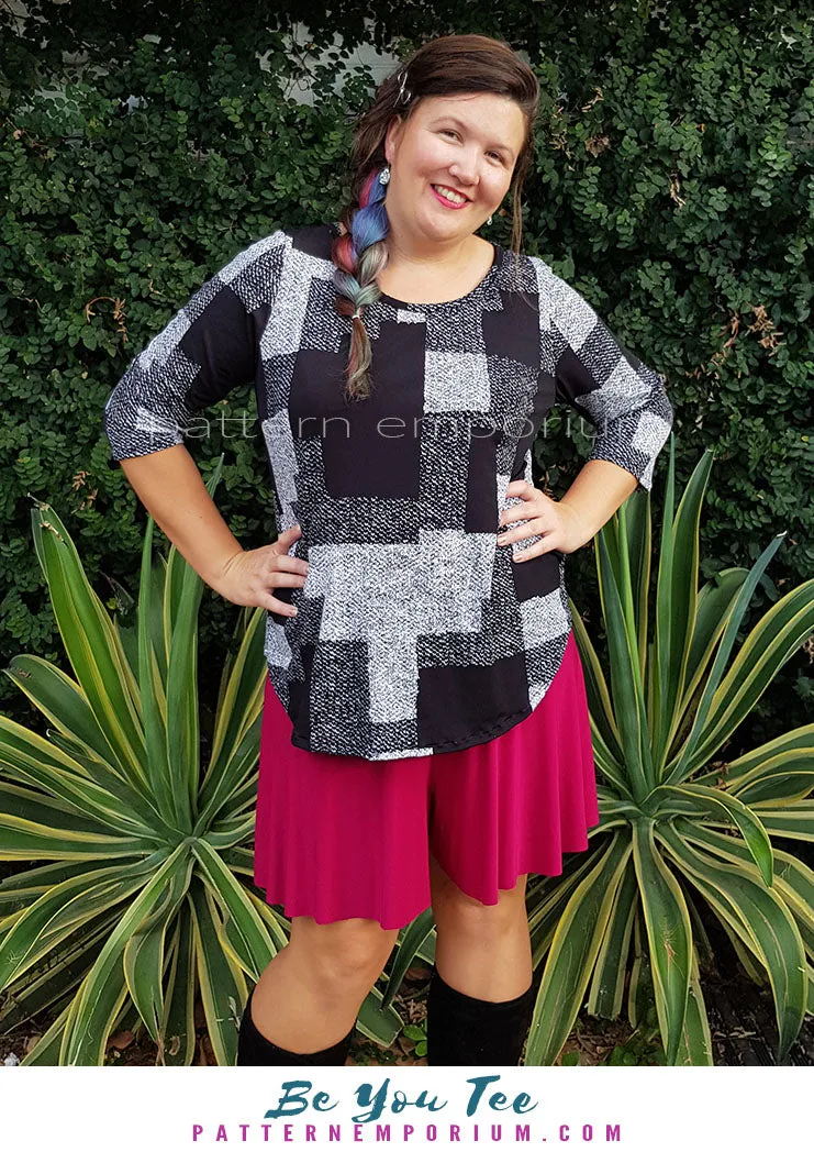 Be You Tee | Relaxed T-shirt Sewing Pattern