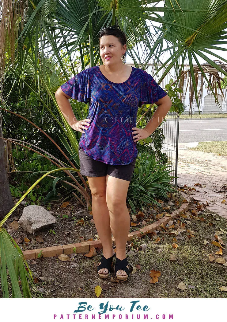 Be You Tee | Relaxed T-shirt Sewing Pattern