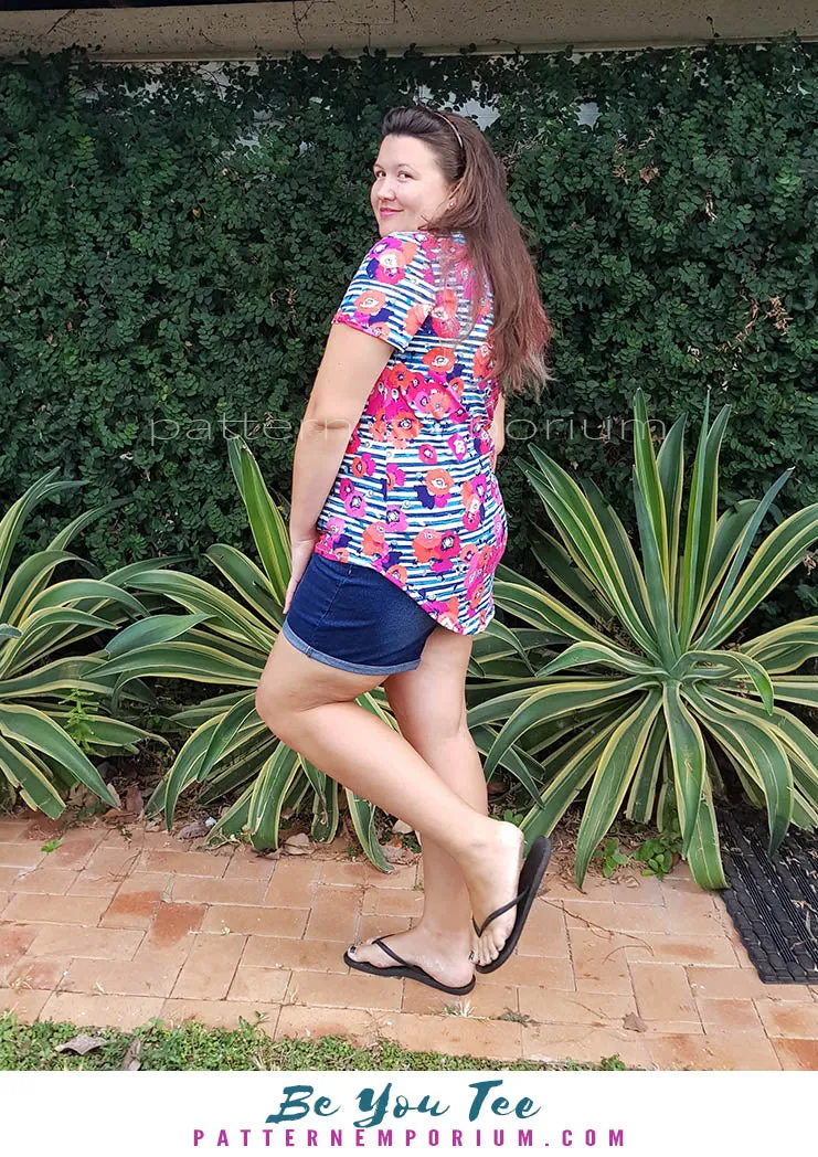 Be You Tee | Relaxed T-shirt Sewing Pattern