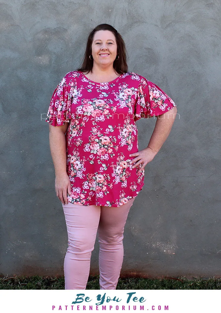 Be You Tee | Relaxed T-shirt Sewing Pattern