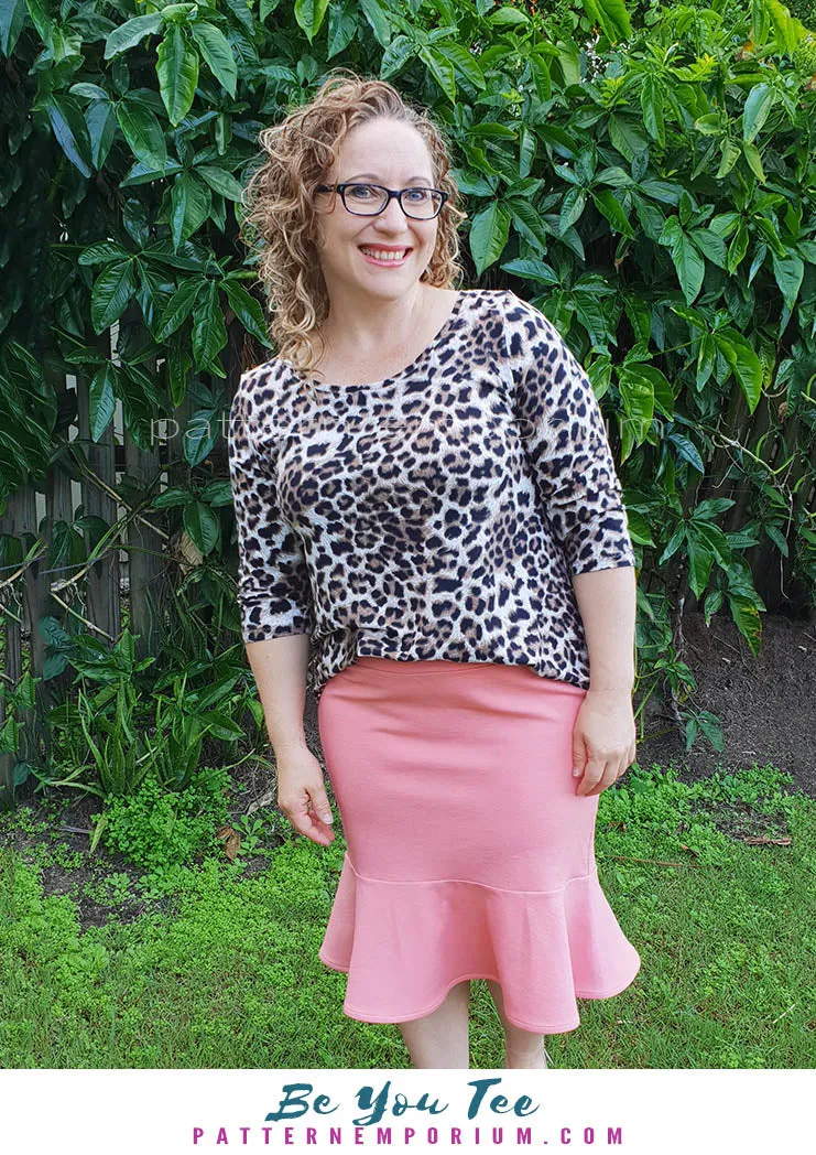 Be You Tee | Relaxed T-shirt Sewing Pattern