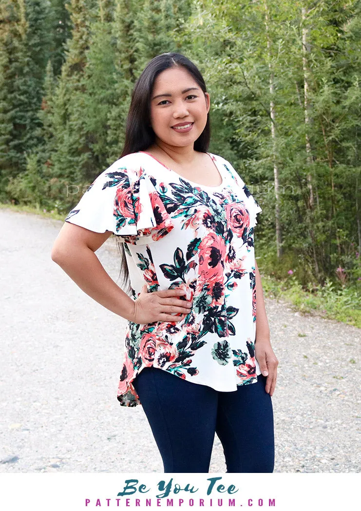 Be You Tee | Relaxed T-shirt Sewing Pattern