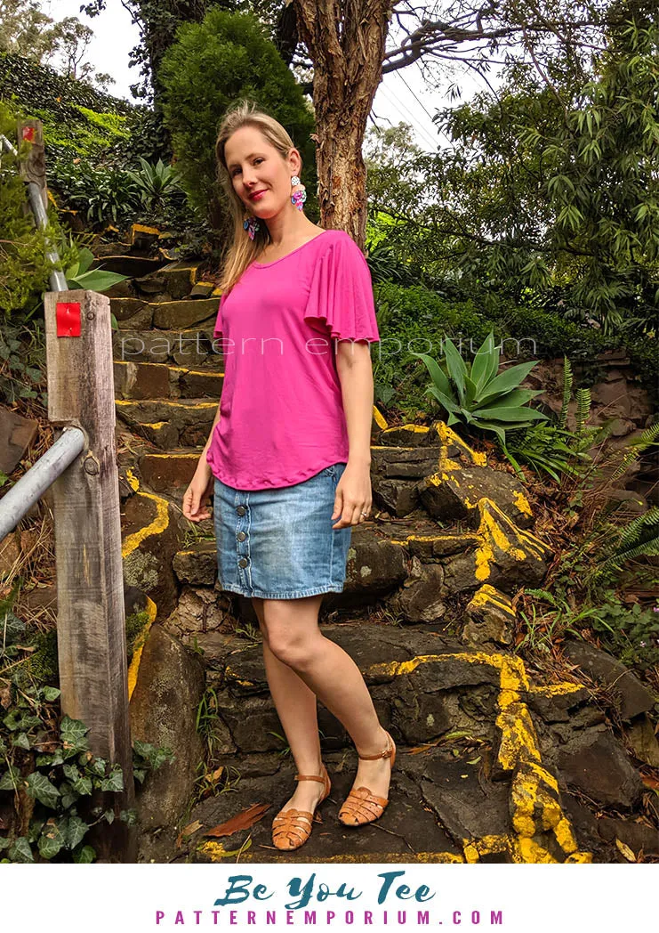 Be You Tee | Relaxed T-shirt Sewing Pattern