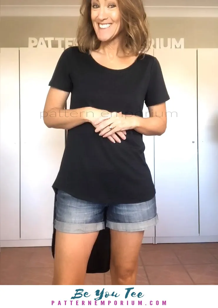 Be You Tee | Relaxed T-shirt Sewing Pattern