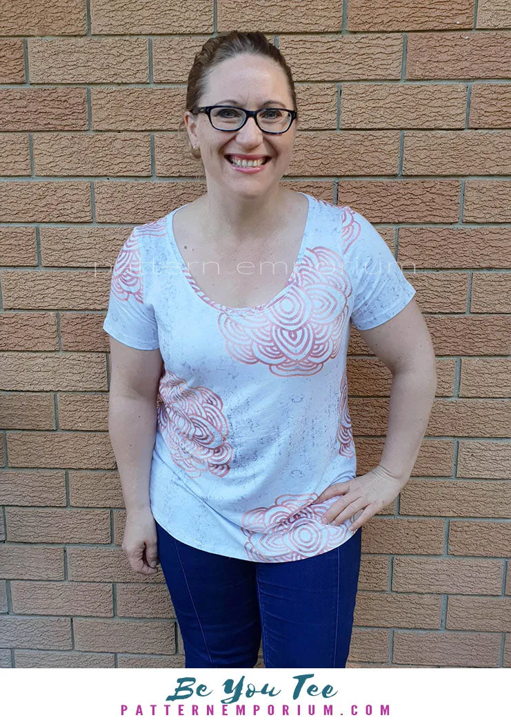 Be You Tee | Relaxed T-shirt Sewing Pattern