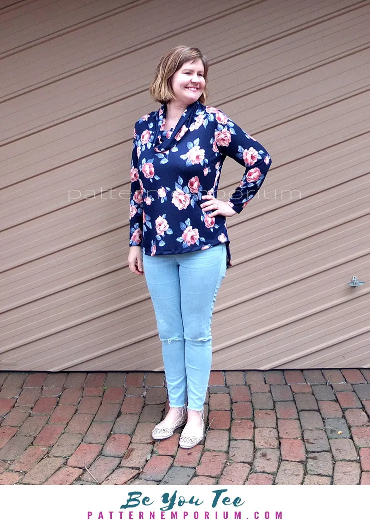 Be You Tee | Relaxed T-shirt Sewing Pattern