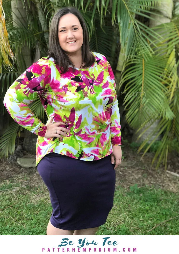 Be You Tee | Relaxed T-shirt Sewing Pattern