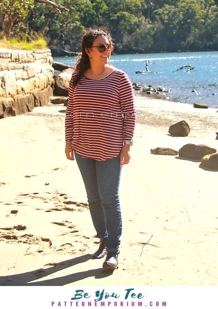 Be You Tee | Relaxed T-shirt Sewing Pattern