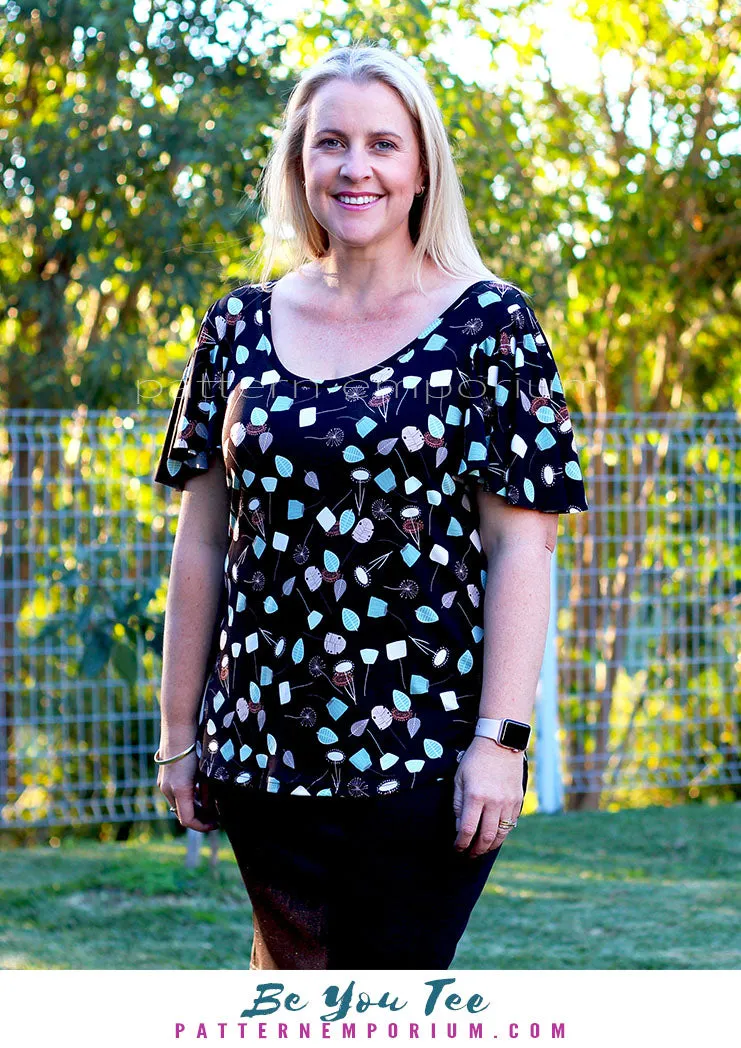 Be You Tee | Relaxed T-shirt Sewing Pattern