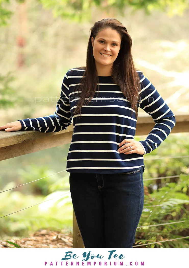 Be You Tee | Relaxed T-shirt Sewing Pattern