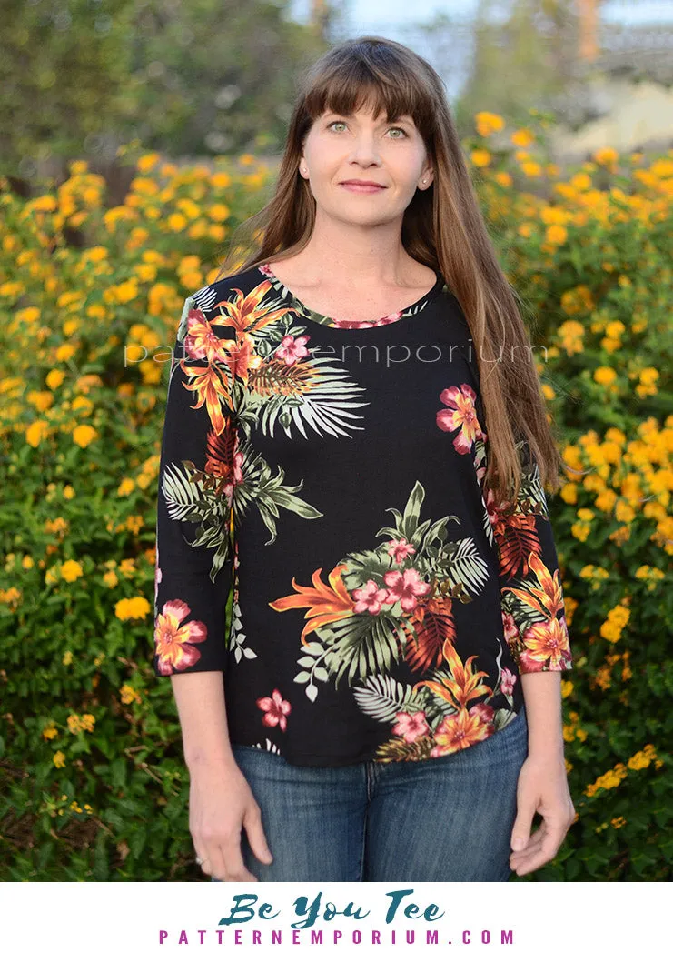 Be You Tee | Relaxed T-shirt Sewing Pattern