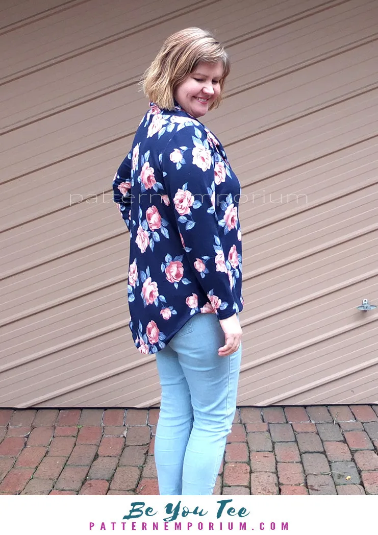 Be You Tee | Relaxed T-shirt Sewing Pattern
