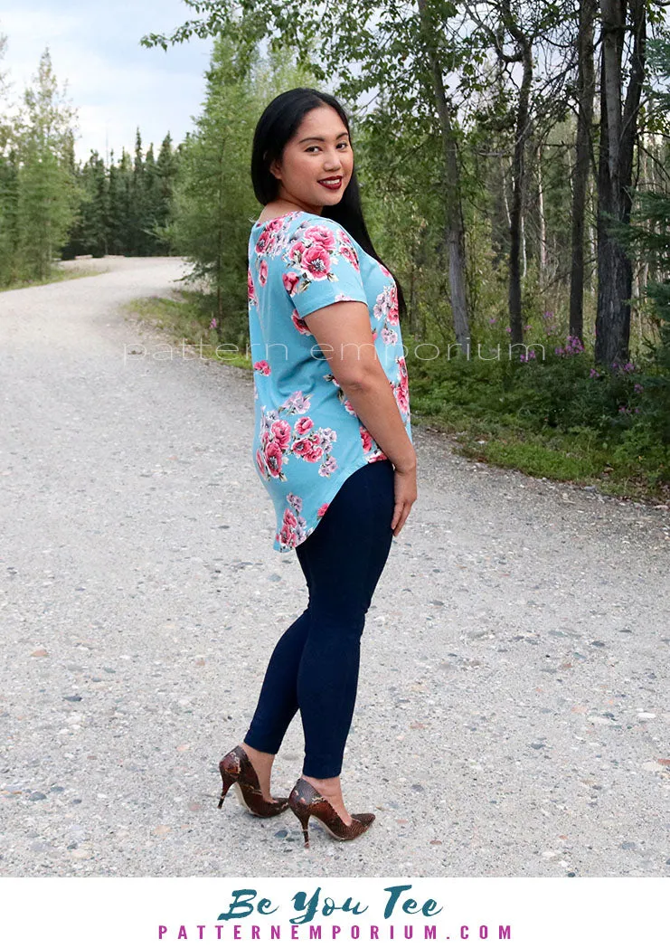 Be You Tee | Relaxed T-shirt Sewing Pattern