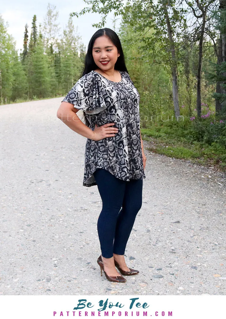 Be You Tee | Relaxed T-shirt Sewing Pattern