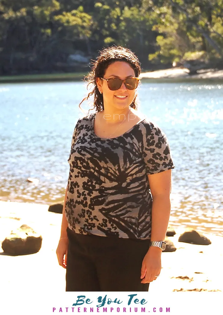 Be You Tee | Relaxed T-shirt Sewing Pattern