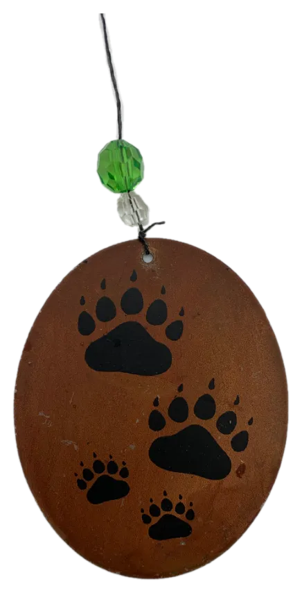 Bear and Cub Wind Chime 32"