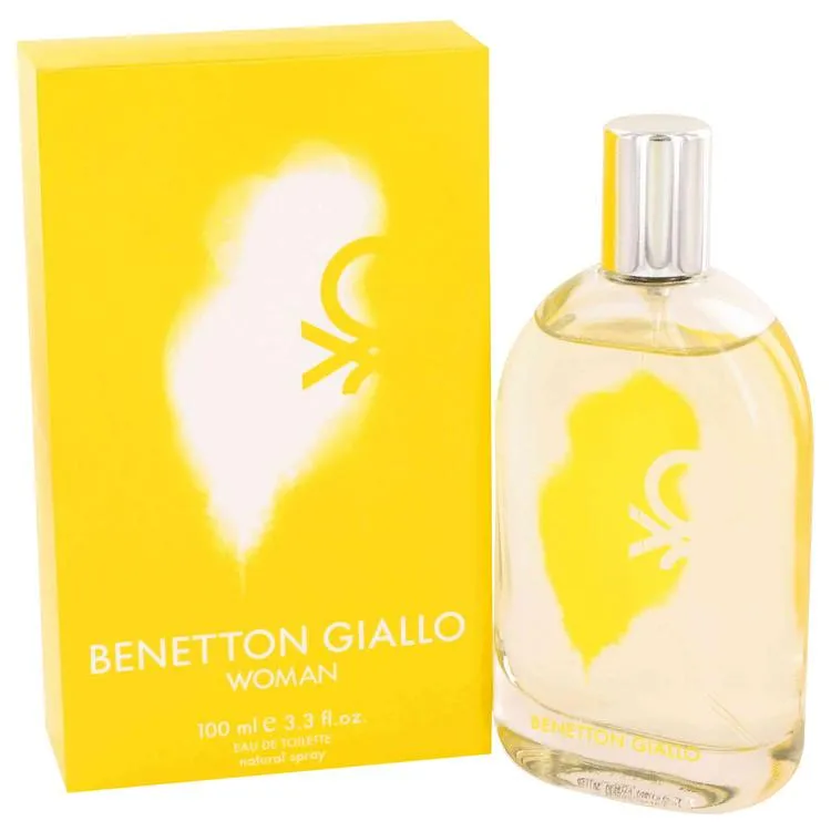 Benetton Giallo 3.3 oz Eau de Toilette Spray for Women