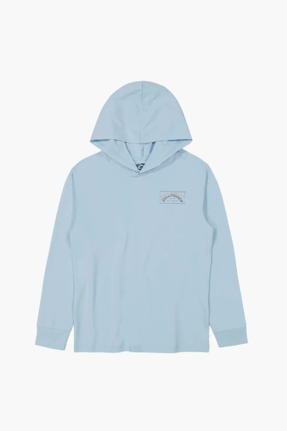 Billabong Youth Original Arch Hooded T-Shirt for Boys in Blue | BSSIA01F-455