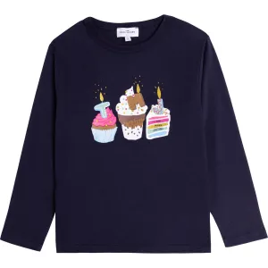 Birthday Party T Shirt - Navy