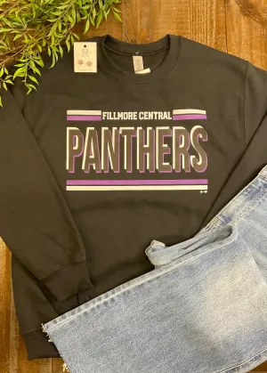 Black FC Panther Sweatshirt (Youth Sizes Available)